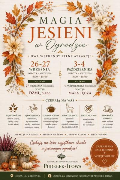Magia Jesieni w Ogrodzie